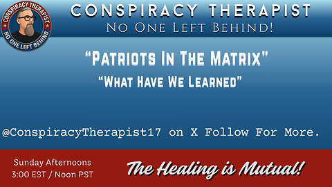 "Patriots In The Matrix"
