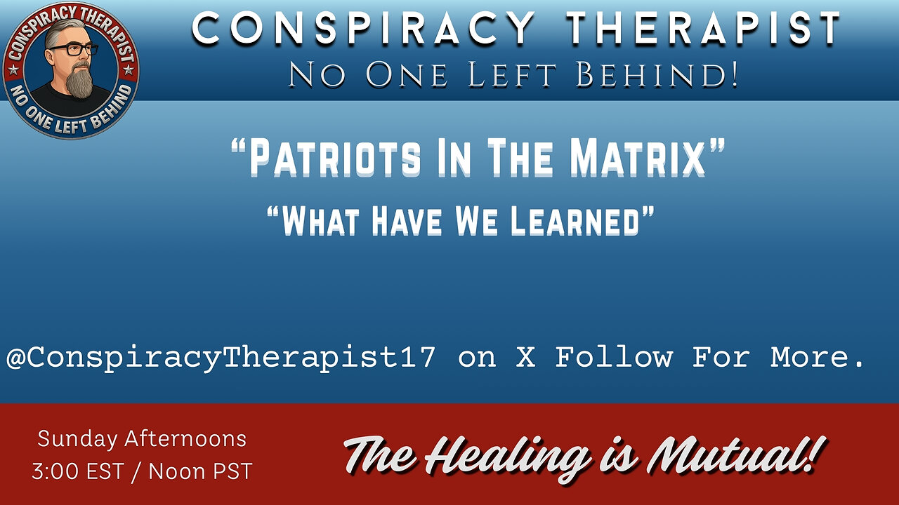 "Patriots In The Matrix"