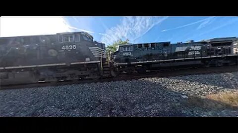 Norfolk Southern Train Meet in Virginia - A Gathering of Giants
