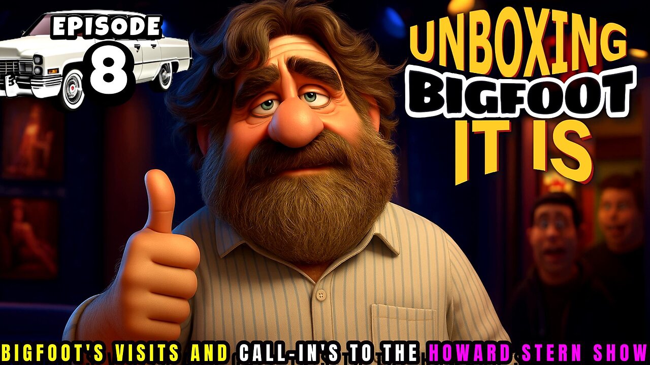 UNBOXING BIGFOOT IT IS - EPISODE 8 - FROM THE HOWARD STERN SHOW -A Week With Bigfoot & Langford Vid