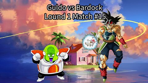 Lound 1 Match #15: Guldo vs Bardock (Dragon Ball Raging Blast 2 Ultimate Tournament)