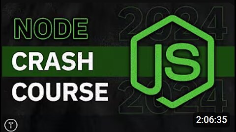 ⚡ Node.js Crash Course 💻🔥 | Build a Server Without Frameworks! 🚀🧠