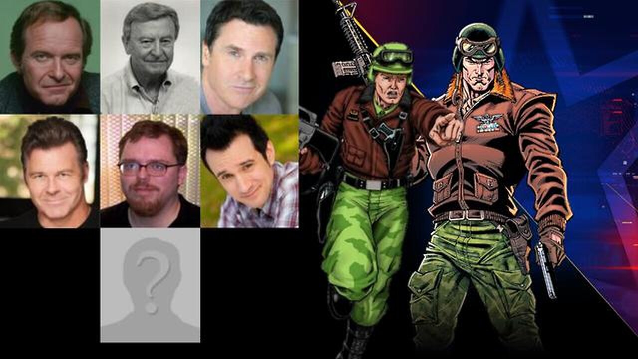 Animated Voice Comparison- General Hawk (G.I. Joe)