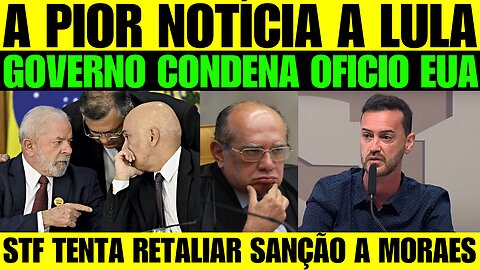 🔥🚨 BOMBA! Lula critica possíveis sanções dos EUA a Moraes! Sérgio Tavares detona Gilmar Mendes!