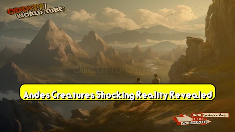 Andes Creatures: Shocking Reality Revealed! #AndesMystery #Cryptozoology