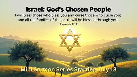 Israel: God's Chosen People
