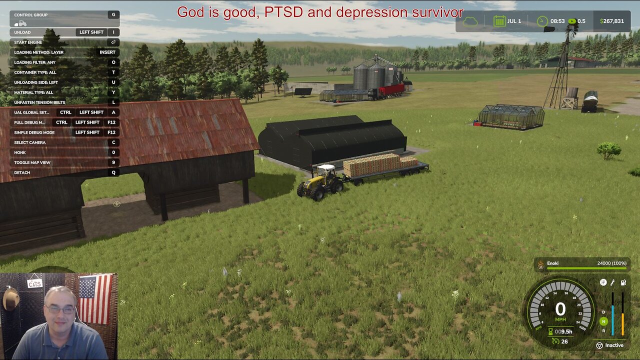 Farming Simulator, expanding the farm, new AI tunes