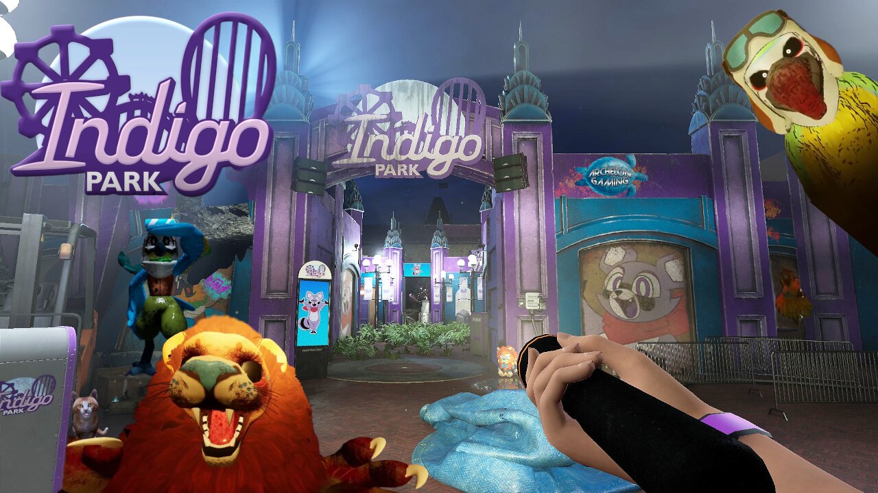 We Break Into The Abandoned Indigo Park Only To Find Horrifying… Wait … OH NO! | Indigo Park –Ep1