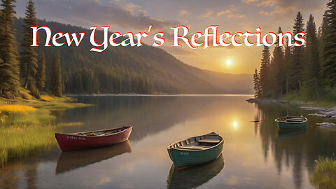 New Year’s Reflections: A New Year’s Message