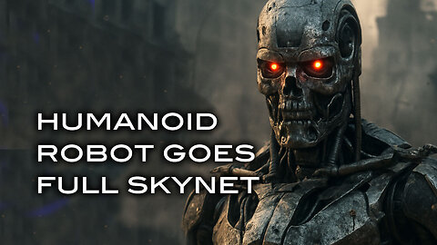 Humanoid Robot Goes Full Skynet