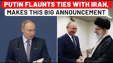 Putin’s Big Multipolar World Pitch Amid Trump Tensions, Makes Big Announcement On Iran