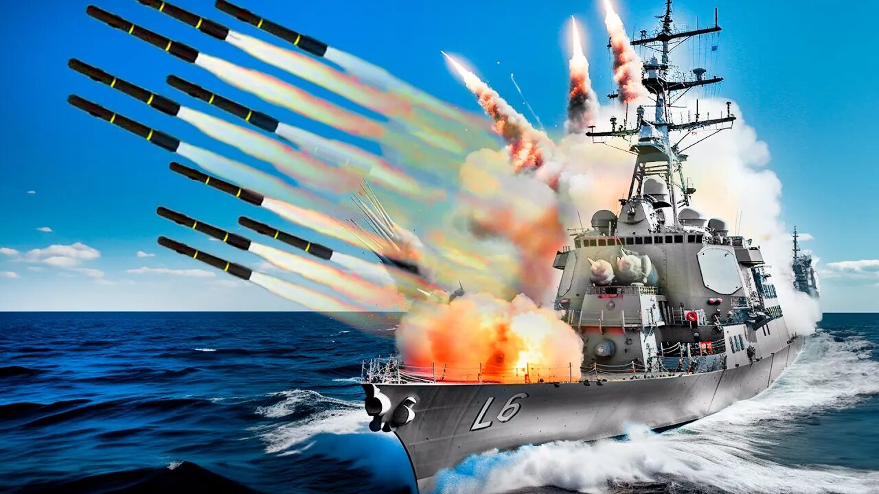 US Warships Launched Hundreds Of Missile At Yemen!