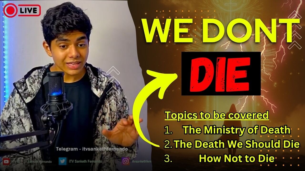 LIVE : WE DONT DIE
