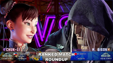 Kuya Kalbo SF6 Ranked Match Roundup. Chun Li Master Rank [Hori Fight Stick]