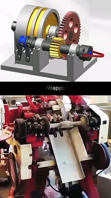 Chocolate wrapping machine