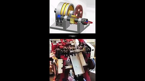 Chocolate wrapping machine