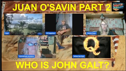 PART 2 Juan O Savin - Ministries in the Congo, Trump's Trolling. WHO IS John Galt? SGANON