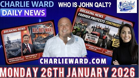 CHARLIE WARD DAILY NEWS WITH CHARLIE WARD & DREW DEMI MONDAY 26TH JANUARY 2026