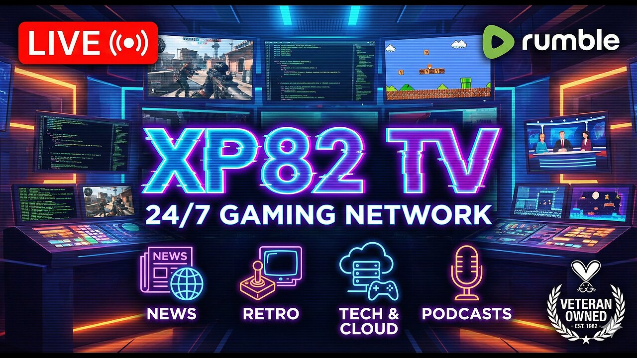 XP82 TV Broadcast: The Non-Stop Gaming Channel (News, Reviews, & Classics)