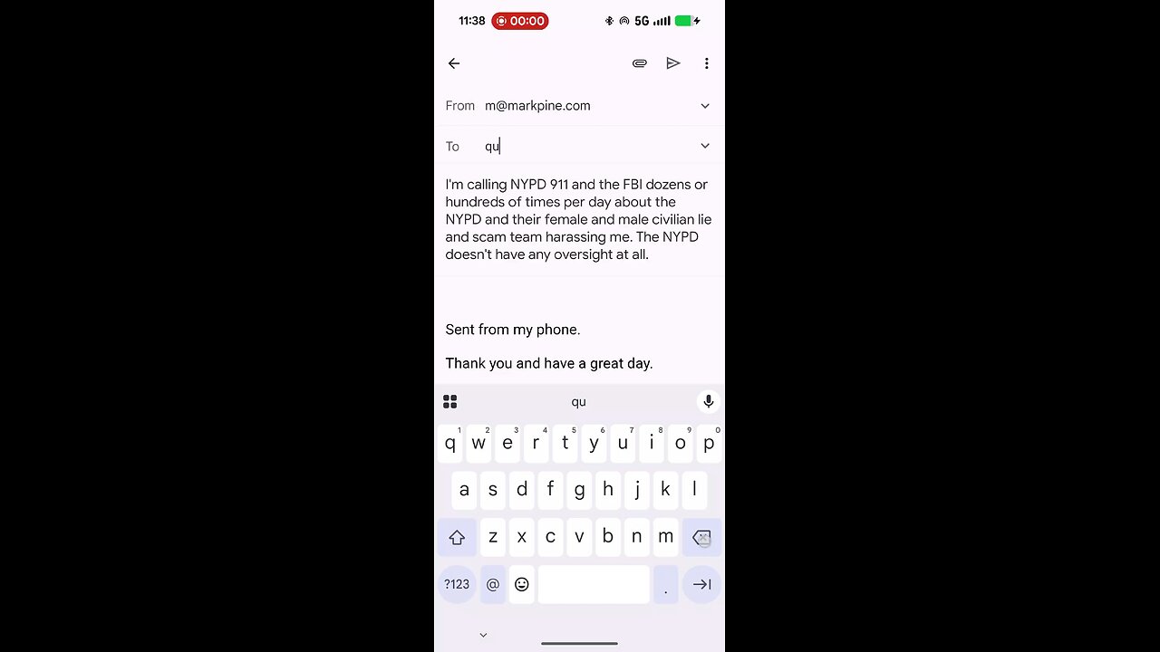 the auto suggest on my email isn't working