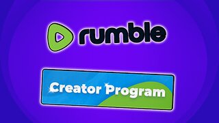 joining of the Rumble 2025 Creator Program of