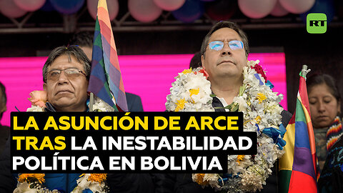 Arce asumió el poder tras la dimisión de su predecesor y la grave inestabilidad política en Bolivia