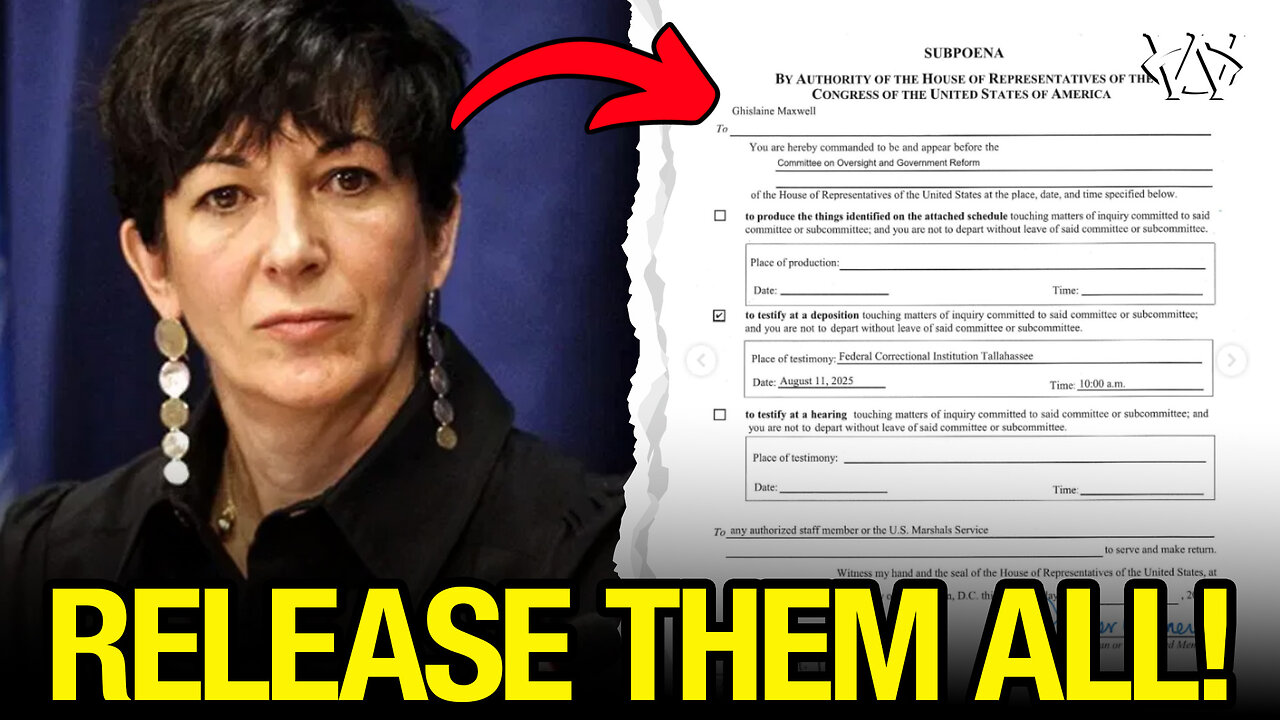 Congress UNLEASHES SUBPOENAS on Epstein-Maxwell Files!