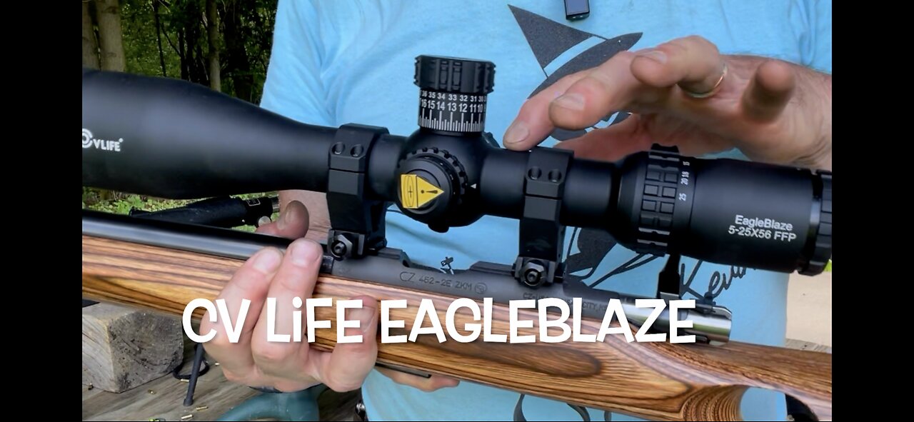 CVLife Eagleblaze 5-25x56 rifle scope review