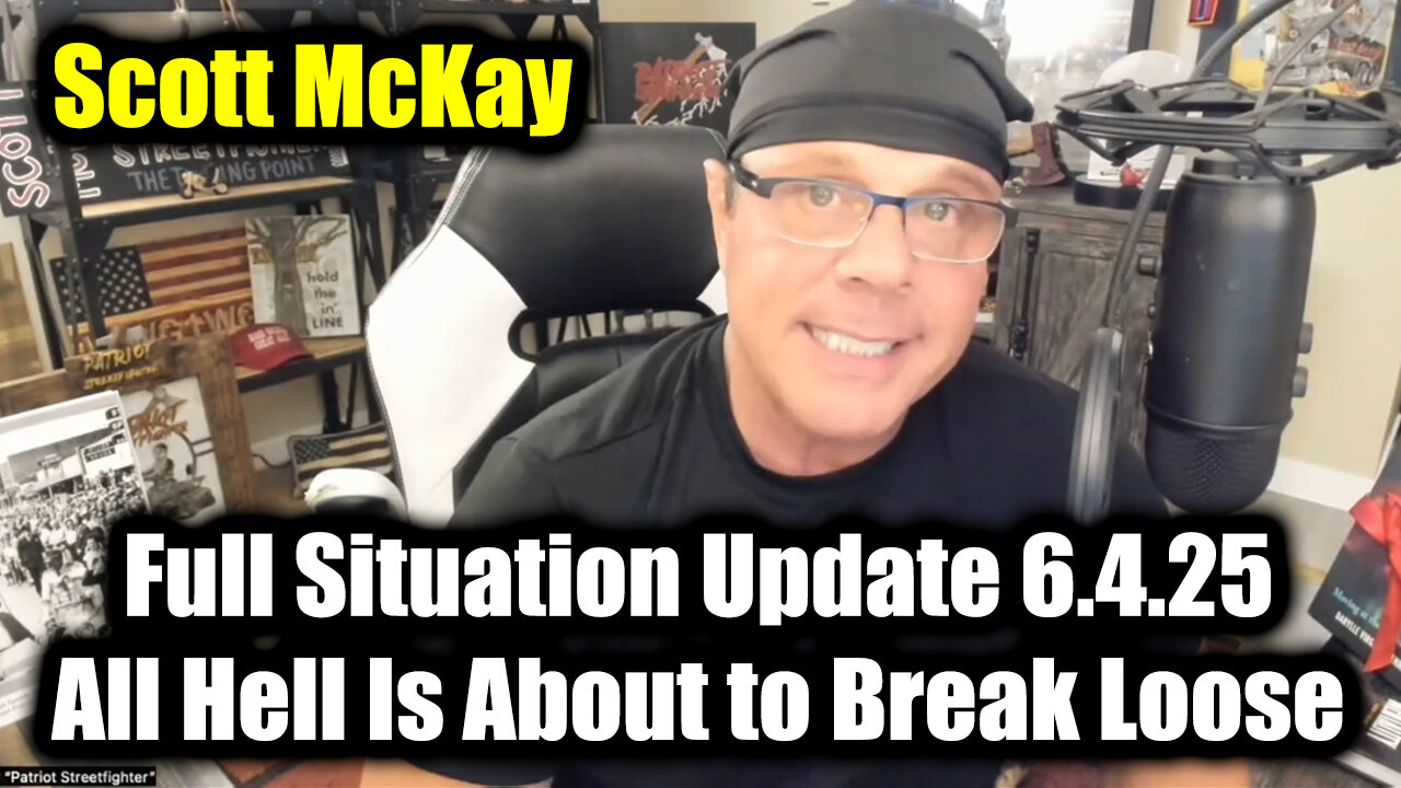 Scott McKay Full Situation Update 6.4.25 - Trumps Revenge Begins, All Hell Is About to Break Loose
