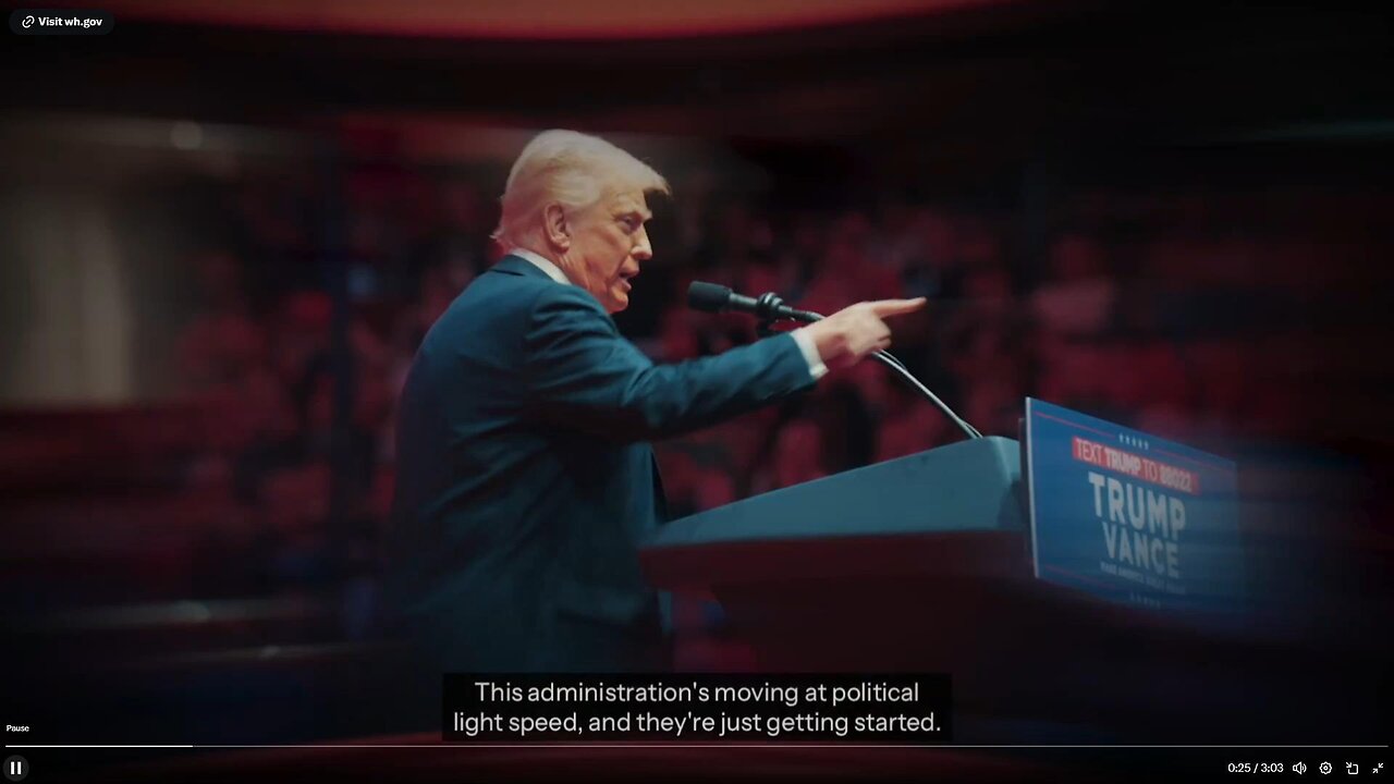 Collage of President Trump's First 100 Days