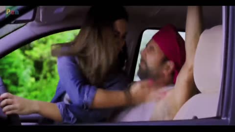 Amy Jackson Sits On Akshay Kumar s Lap In A Car | Comedy Scene | Singh Is Bliing | Lara Dutta | HD