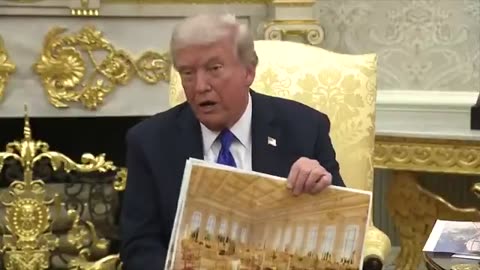 Trump BODIES reporter accusing him of not being “transparent” about the renovations