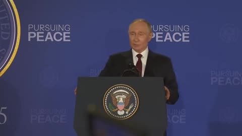 Trump and Putin hold press conference after Ukraine peace talks