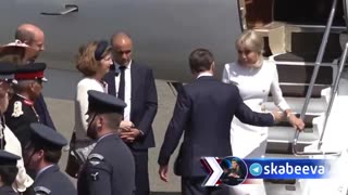Macron Humiliated By His Wife In Another Embarrassing Public Snub