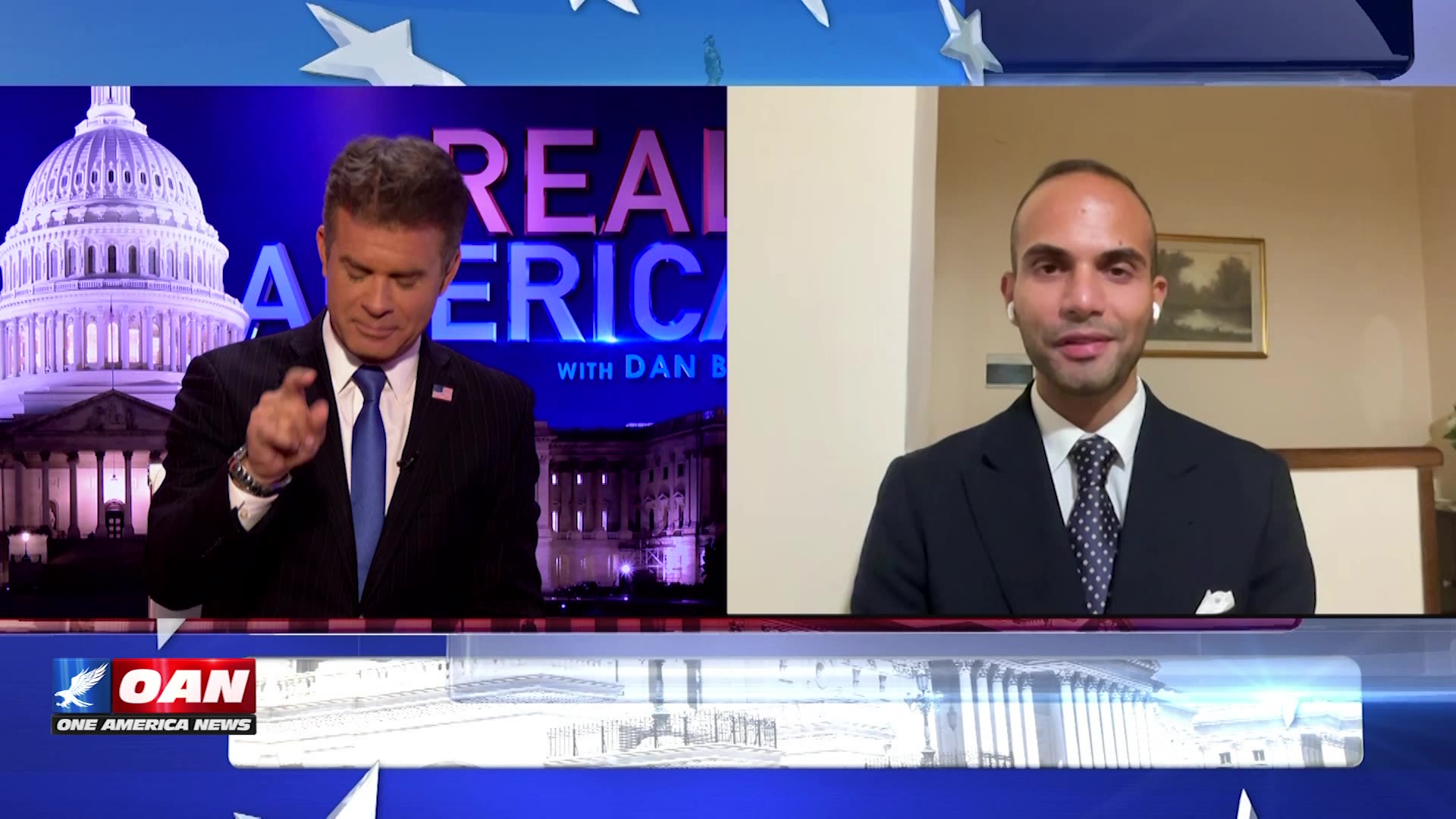 REAL AMERICA -- Dan Ball W/ George Papadopoulos, 7/29/25