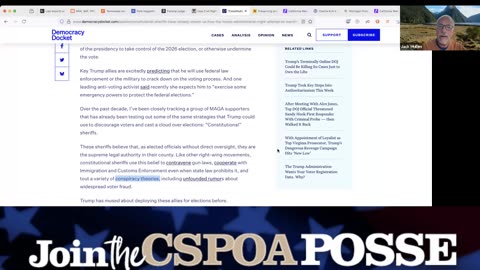 Sheriff Mack's Message to Jessica Pishko Regarding Elections