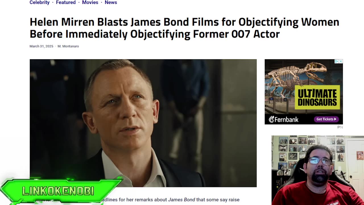 Helen Miren Attacks James Bond Franchise