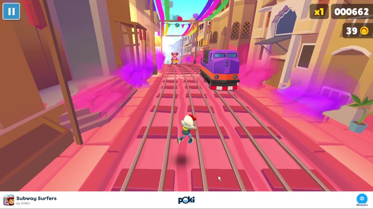 playing game in live
