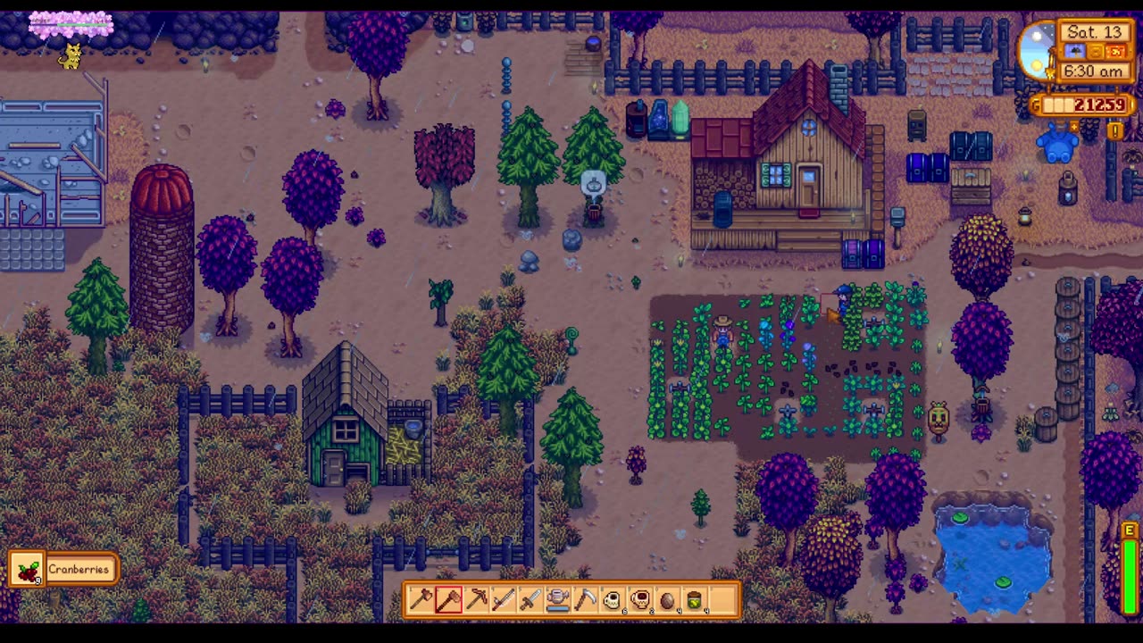 Stardew Valley: Halfway through Fall Year One. Maybe Winter?