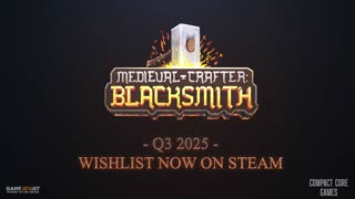Medieval Crafter: Blacksmith — Early Access Trailer (PC)