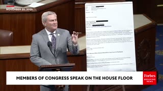 Comer Brings The Receipts To Respond To Jeffries Calling Him Stone-Cold Liar Over Epstein Claim.