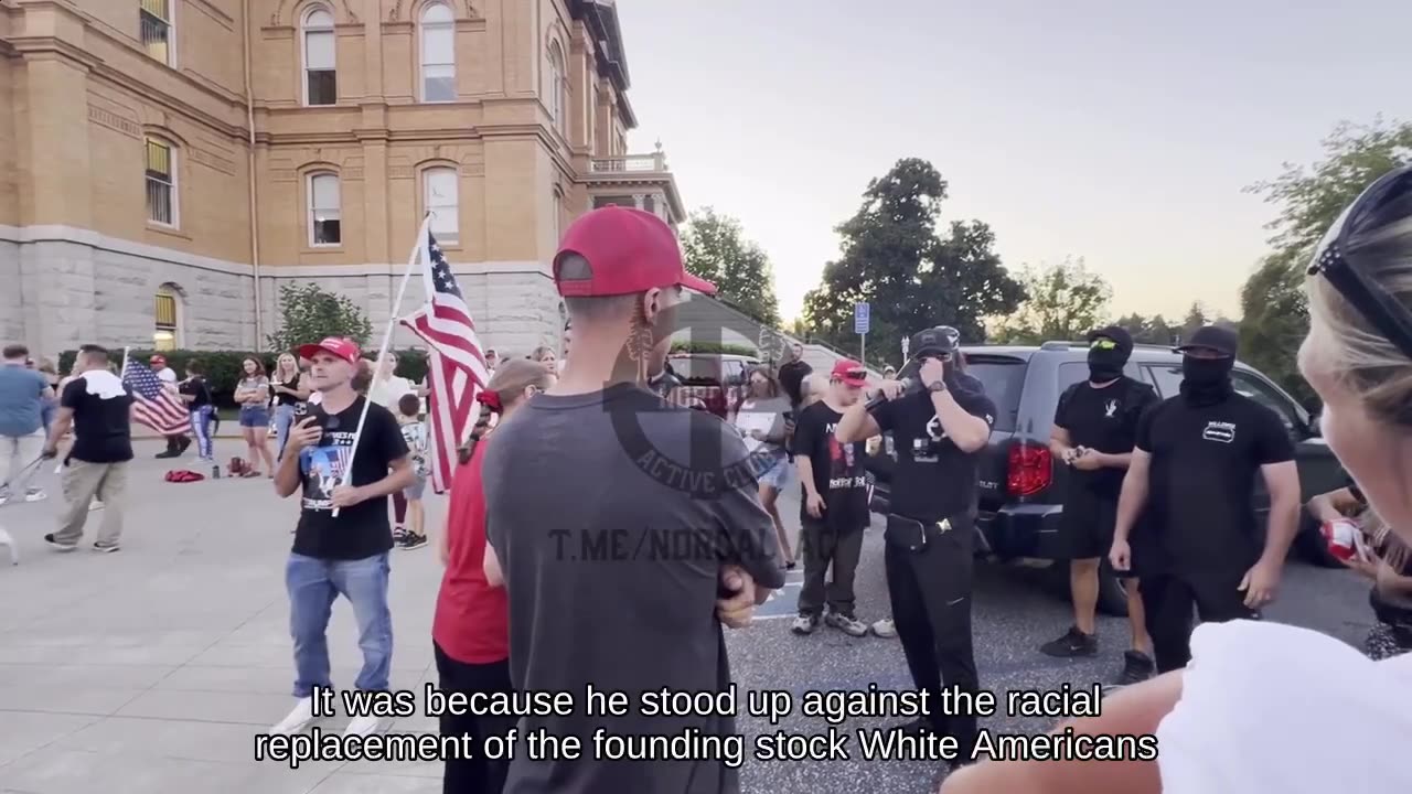 “ The reason the Left worldwide are celebrating the assassination of Charlie Kirk is simple. Charlie was pro-White.“