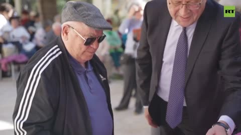 Russia gives out medals to World War II Veterans in Jerusalem