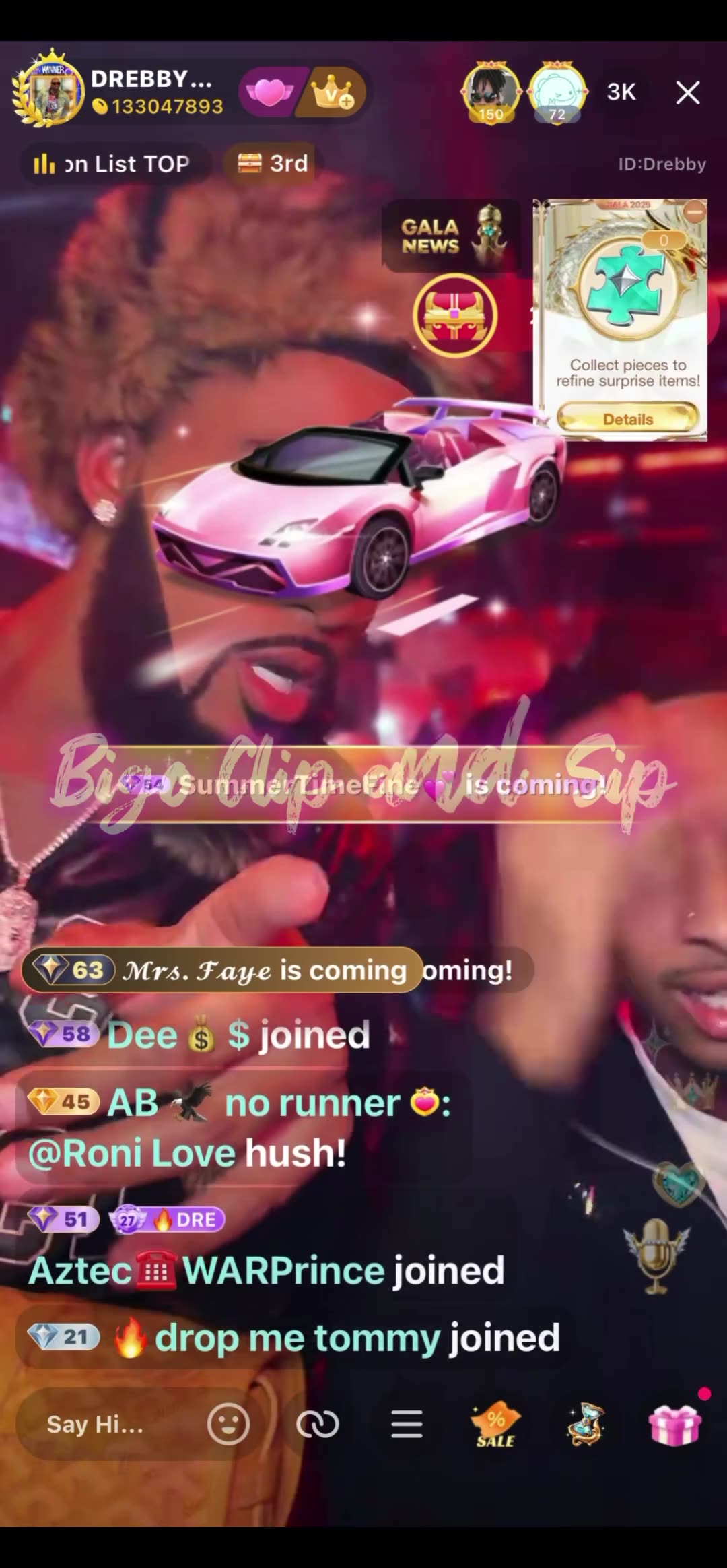 DreBaby out with Kash n others the eve before Thanksgiving 11/27/25 #bigoclipandsip