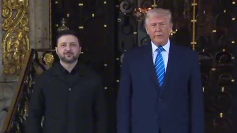 Zelensky Meets Trump at Mar-a-Lago in a Push Toward Ending the Ukraine War