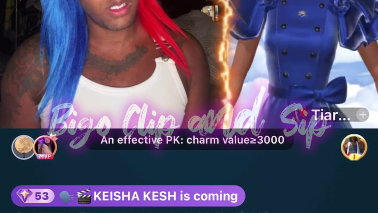 God Zeus talks with Tiara after she no longer supports MC 7/1/25 #bigoclipandsip