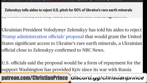 Christian prince Trump he think he is the bank