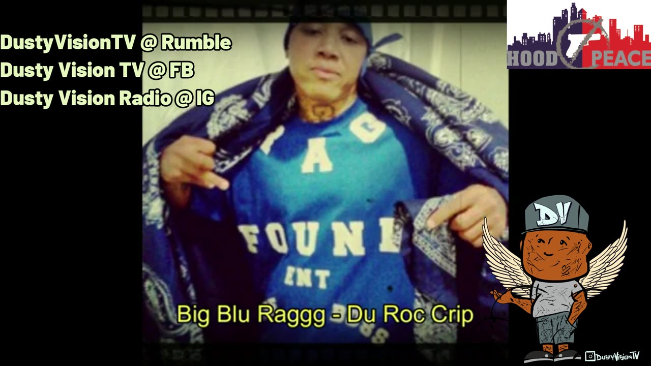 CRIPS AND BLOODS TOGETHER IN PRISON - BLU RAGGG INTERVIEW