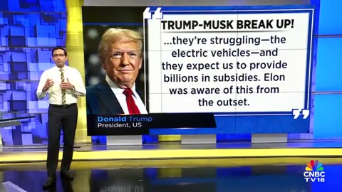 Donald Trump & Elon Musk Go To War | Trump-Musk Feud Escalates | US Tax Bill | N18V | CNBC TV18