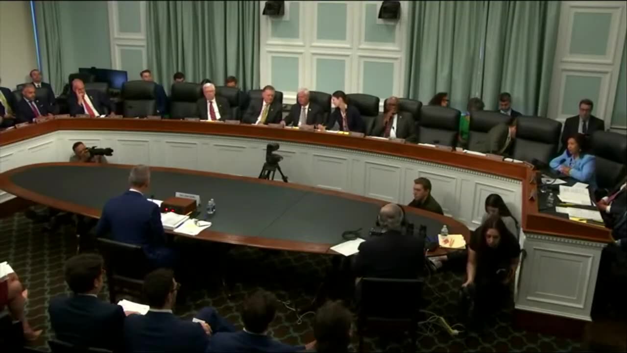 Transportation Secretary Sean Duffy testifies during a House budget hearing - May 14, 2025